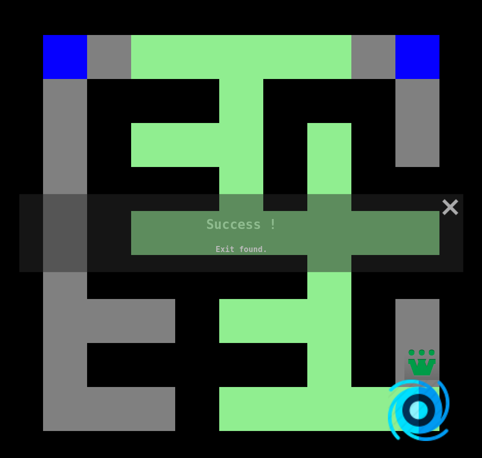 Résoudre un labyrinthe avec le parcours en largeur