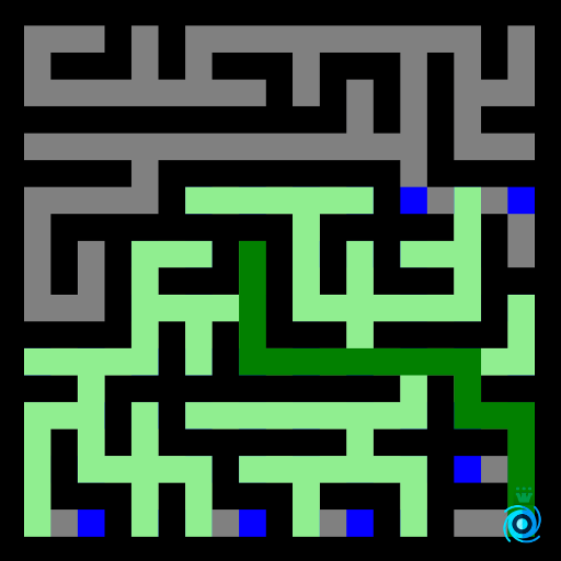 Breadth First Search - BFS Maze Pathfinder