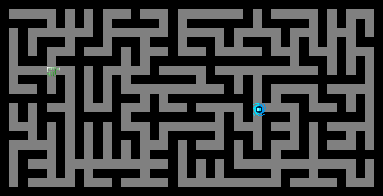Labyrinthe 20x10 - Générateur de Kruskal