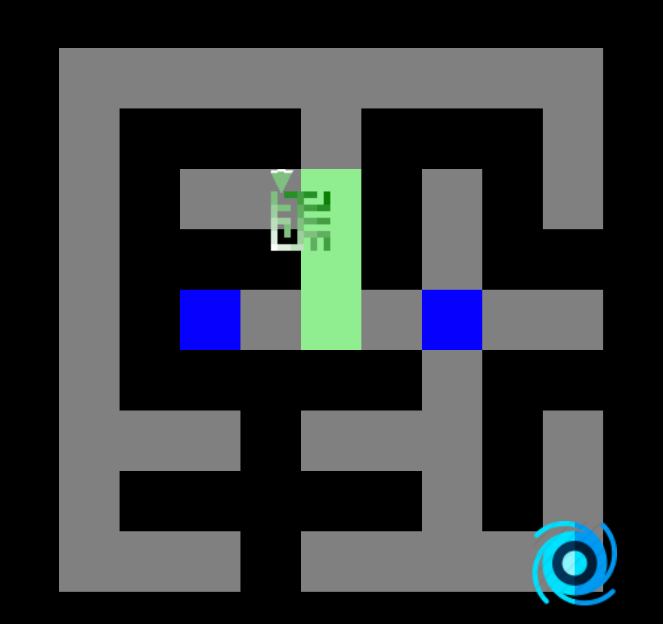 Résolution de labyrinthe parcours en profondeur - Visualisation