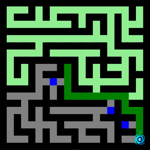 Depth First Search - DFS Maze Pathfinder