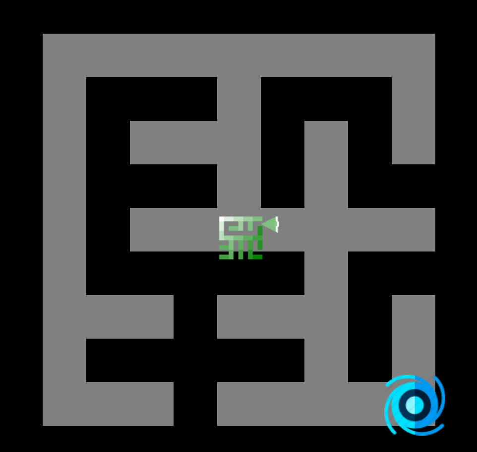 Dijkstra's maze solver - Visualization