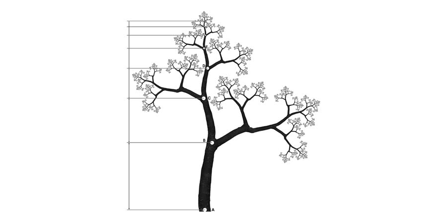 Fractale Binary Tree Art