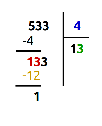 Euclidean Division - Euclid's algorithm - step 06