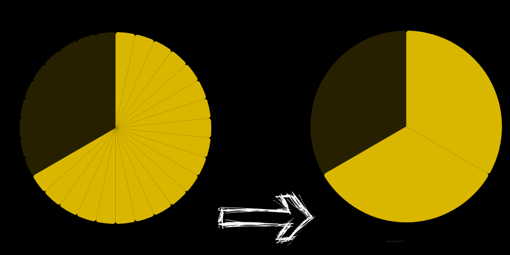 fraction visuelle : simplifier une fraction